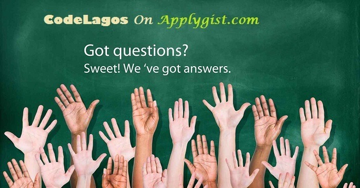 Frequently Asked Questions Codelagos