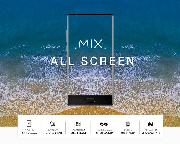 Ulefone MIX 5.5 Inch Smartphone Full Specification camera