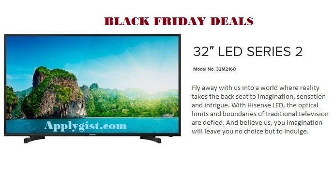 Black Friday 32-Inch HD LED TV spec