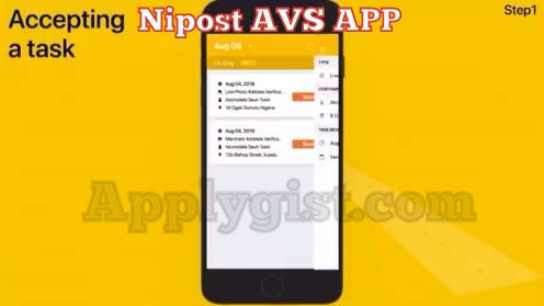 Accepting Nipost AVS Tasks