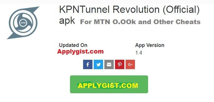 KPN Tunnel Revolution APK App Version 1.4 Latest