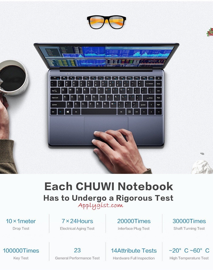 CHUWI HeroBook Intel Quad-Core Processor 
