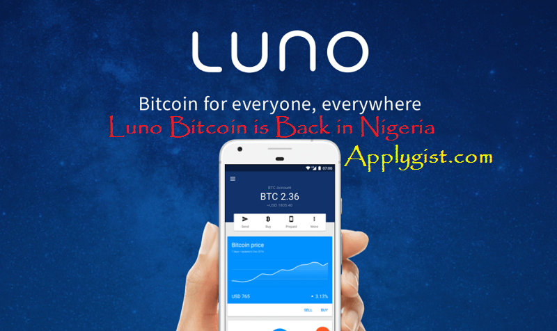 Luno Bitcoin is Back in Nigeria