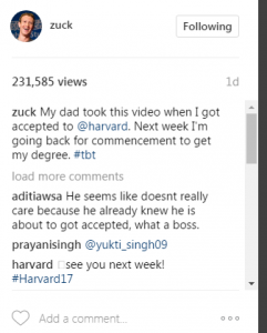 Throwback Video Mark Zuckerberg in Harvard