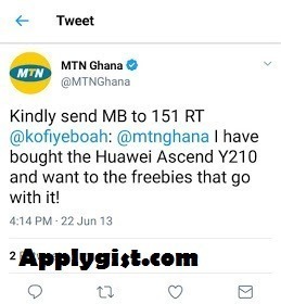 MTN 50GB Free Browsing for Ghana