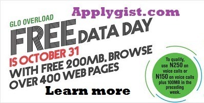 Glo Free Data Day October