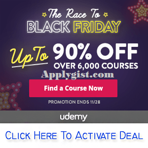 Udemy Black Friday Competition