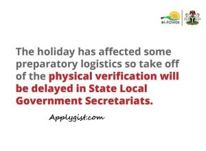 Npower Physical Verification Shifted