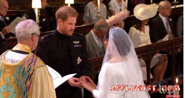 Funny Moments Meghan and Harry Wedding