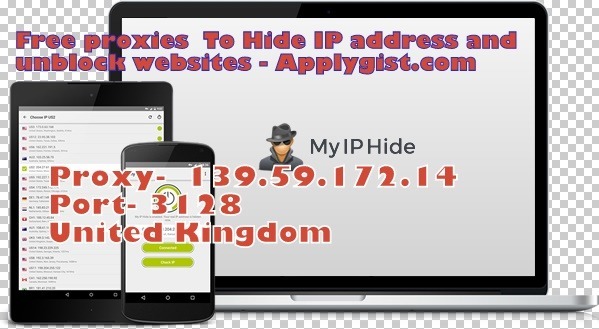 Free proxies To Hide IP address and unblock websites