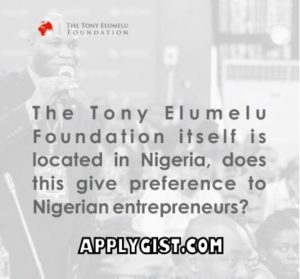 Apply Now 2019 Tony Elumelu Foundation Grant $5000