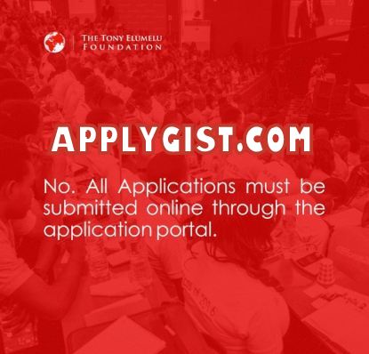 Apply Now 2019 Tony Elumelu Foundation Grant $5000