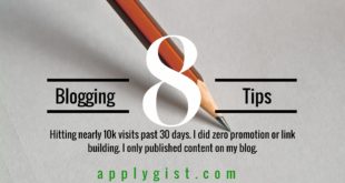 Blogging tips How to get 10k visits past 30 days