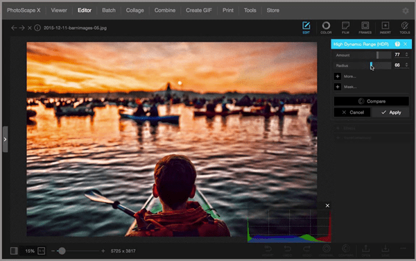 Best Picture editing software for PC