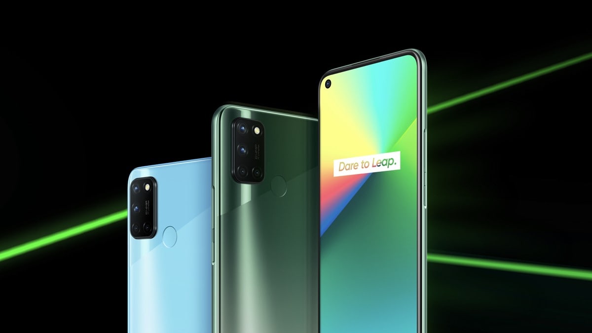 Realme 7i handset