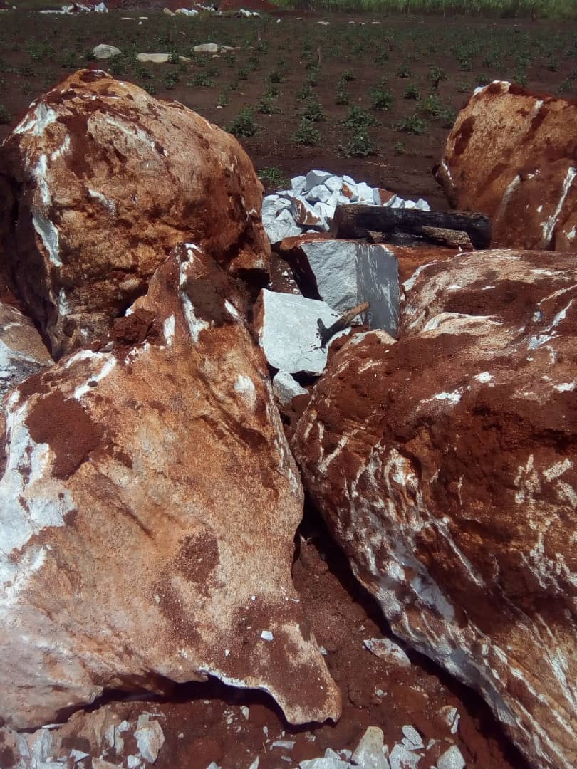 White Marble and Black Grey Stones Supply Nigeria