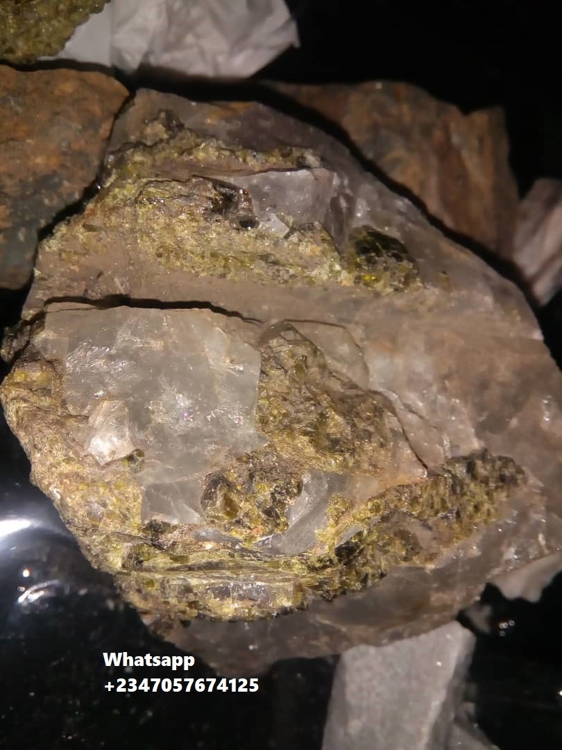 Tourmaline Marble Tantalite Feldspar Kaolin lithium ore Supply in Nigeria