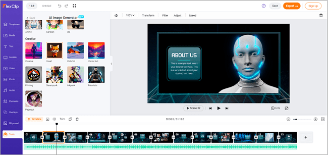 FlexClip 5.0 Review - let AI Create Winning Videos for You